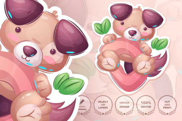 Cartoon Character Animal Pet Dog