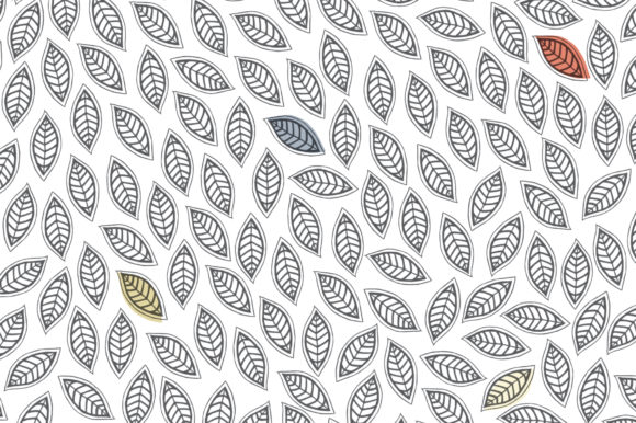 Seamless Leaf Minimal Design: A Versatile and Elegant Pattern for Creative Projects