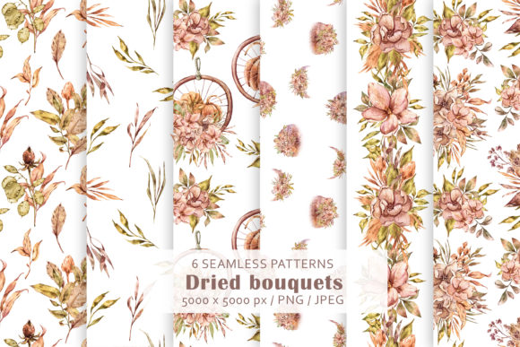 Watercolor Floral Seamless Pattern: A Versatile Design for Creative Projects